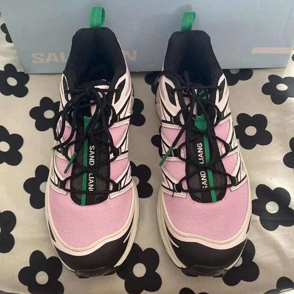 Salomon x Sandy Liang Xt-6 Expanse Cradle Sneakers Pink - Picture 8 of 8